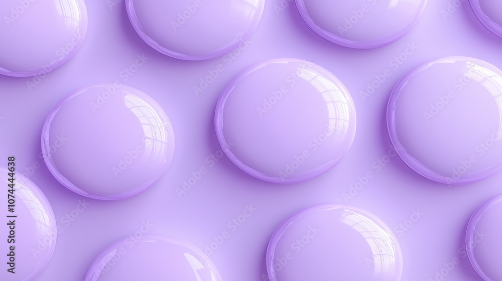 Poster a close up of a purple object with a shiny surface