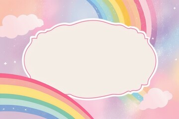 colorful framework of flowers for photo or congratulation