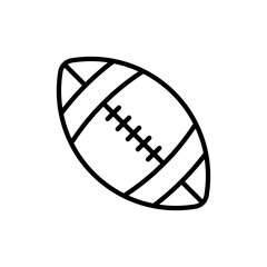 American football icon vector design element templates