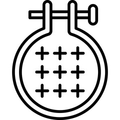Embroidery Hoop Icon