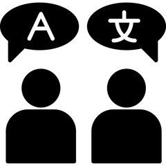 Foreign Language Icon