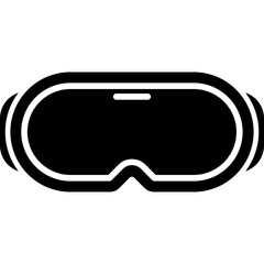 Naklejka premium Vr Glasses Icon