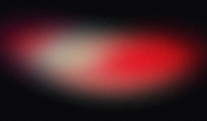 Vibrant color flow grainy gradient backdrop design. Abstract red gray black color wave, glowing curved shaped seamless colors, noise texture effect, website header design, banner.