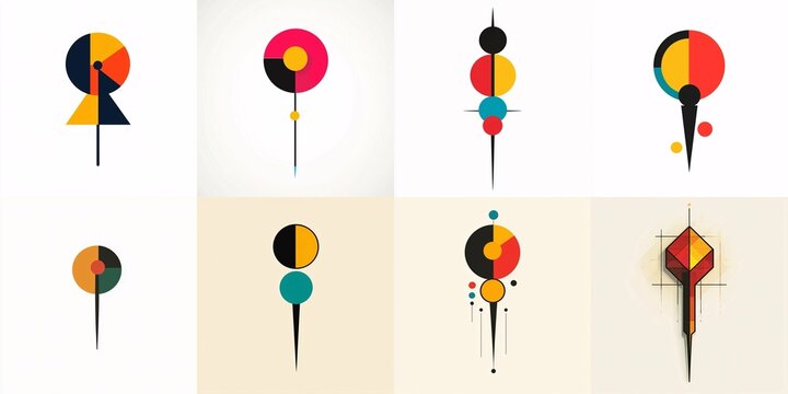 A minimalist logo showcasing two interlocking circles of equal size, representing balance and featuring symmetrical soft edges.