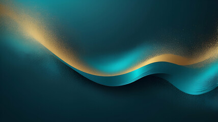 neon Slate Gray, Teal Blue, Gold glowing gradient background, a soft grainy noise texture with shimmering highlights and Smooth Transitions for a dynamic effect