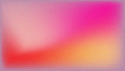 Bright grainy gradient background with a vivid blend of pink, orange, and red tones, creating a warm and dynamic abstract texture for creative digital design projects