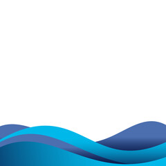 Elegant Gradient Fluid Footer