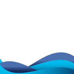 Elegant Gradient Fluid Footer