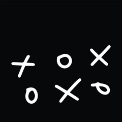 Obraz premium hand drawing abstrad=ct and arrow doodles element stock popular simple design