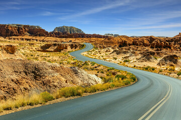 The asphalt highway
