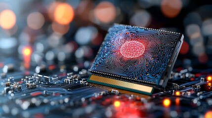 A computer processor powered by generative artificial intelligence algorithms is capable of autonomously creating and generating complex abstract patterns and designs
