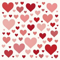 seamless pattern with hearts