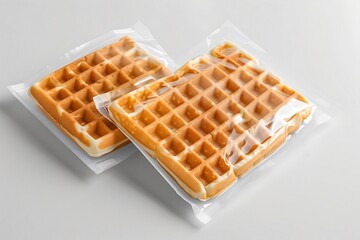 waffles with ice cream