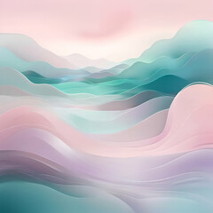 Abstract Background with Waves