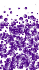 Zinc round capsules scattered randomly.