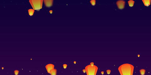 Chiang Mai celebration of Loy Krathong.