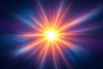 Obraz premium Abstract background. Big space Big explosion