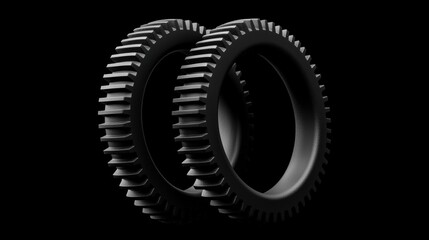 Mesmerizing Futuristic Landscape in Glowing Neon Hues