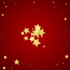 Magic stars vector overlay.  Gold stars scattered