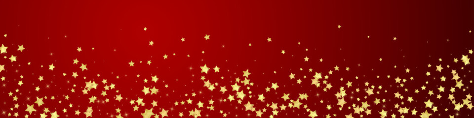 Magic stars vector overlay.  Gold stars scattered