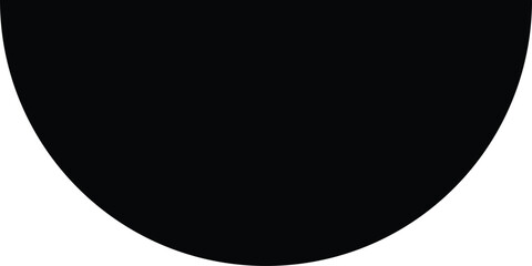 Black graphic design elements for decoration, Geometric Shapes, Circle, Square and Oval Elements, Shapes for Stickers