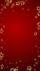 Christmas stars vector overlay.