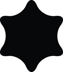 Black graphic design elements for decoration, Geometric Shapes, Circle, Square and Oval Elements, Shapes for Stickers