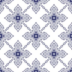 Ikat seamless pattern, geometric design, motif ethnic handmade, Ikat ethnic tribal, boho colors seamless wallpaper. Ethnic Ikat abstract background art,