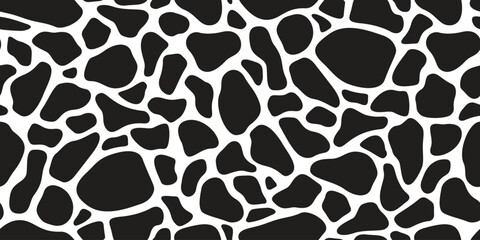 camouflage seamless pattern Rock Cow animal skin doodle cartoon zebra giraffe scarf isolated gift wrapping paper repeat background tile wallpaper illustration textile design