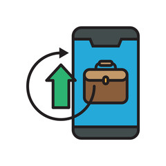 Digitalization Illustration