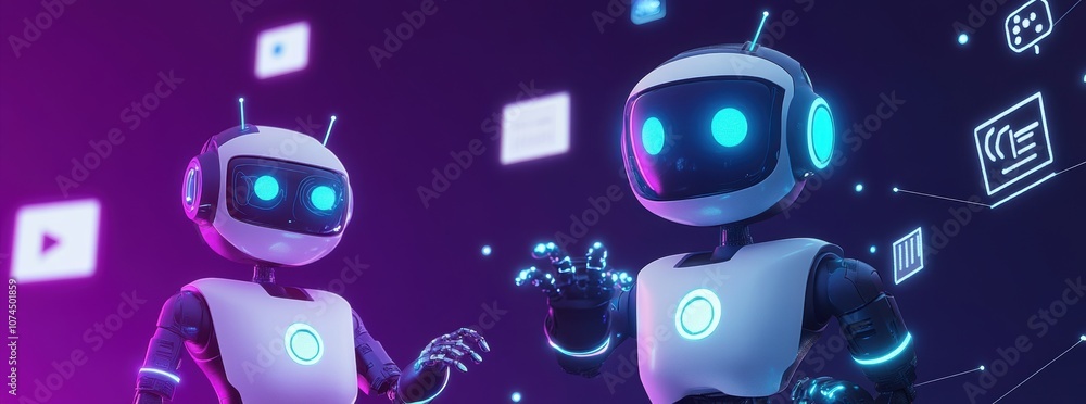 Poster ai robots network.