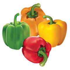 Hot peppers for seasoning, Image can be applied as needed