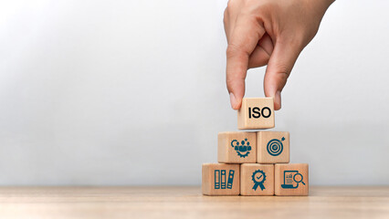ISO, the International Organization for Standardization, is an organization that issues standards related to business and industry, quality control, certification, and business technology concepts. 
