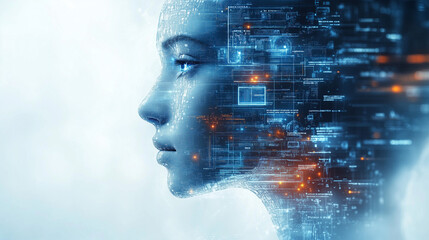 AI-Powered Diagnostic Tools in a Clean and Modern Lab