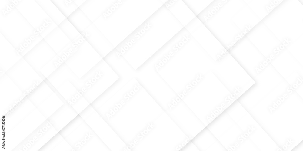 Poster abstract modern white, gray pattern geometric luxury gradient line background random square shape de