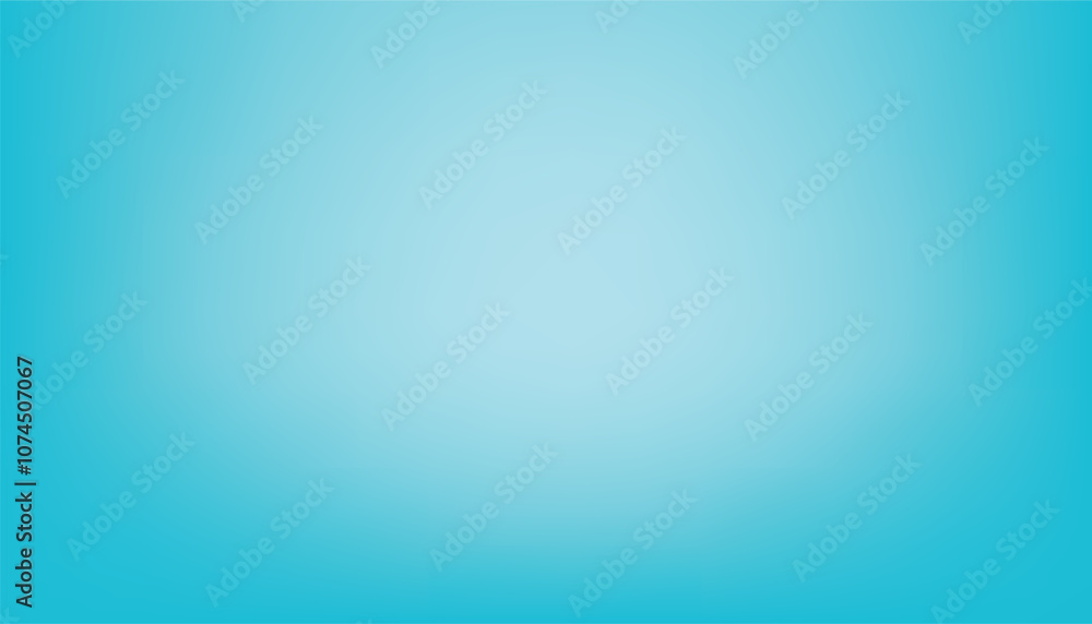 Poster Gradient background simple light blue vector. abstract sky blue gradient background. gradient background with smooth style. blue color gradient background. modern elegant blur illustration with gradie