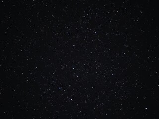 Fototapeta premium Night sky filled with sparkling stars over a dark background, astronomical, beauty, enchanting