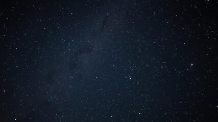 Fototapeta premium Night sky filled with twinkling stars on a dark background, night, celestial