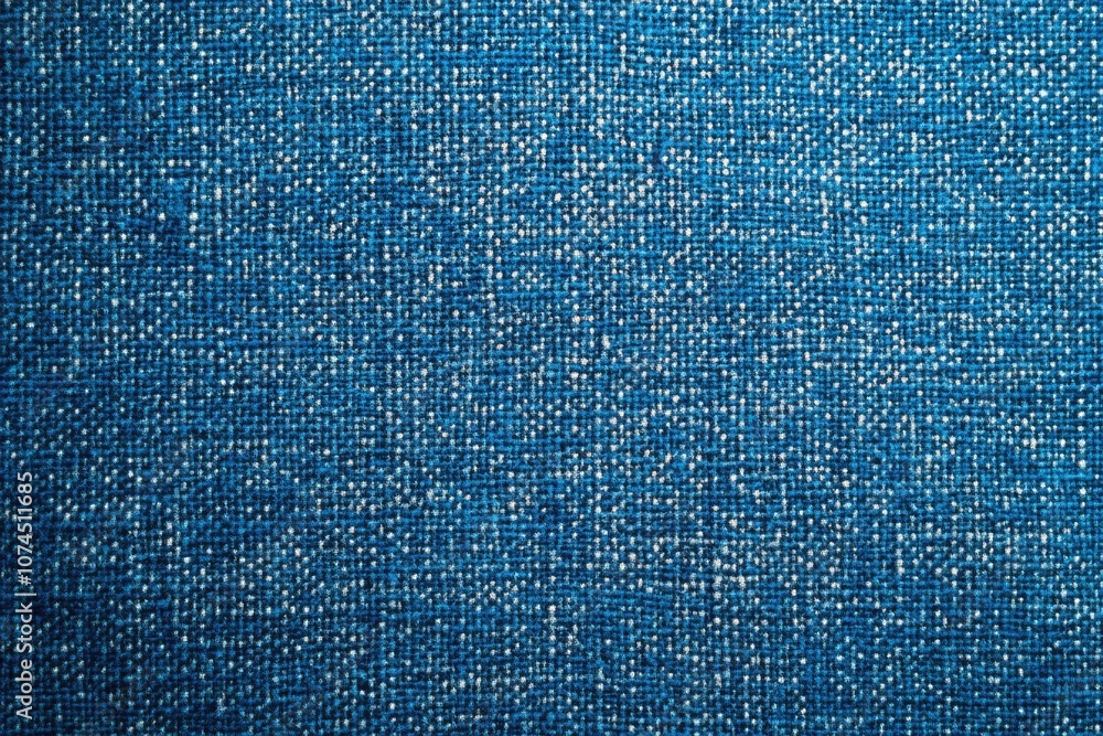 Poster a high-quality close-up shot of a blue cloth texture, suitable for various graphic and design applic