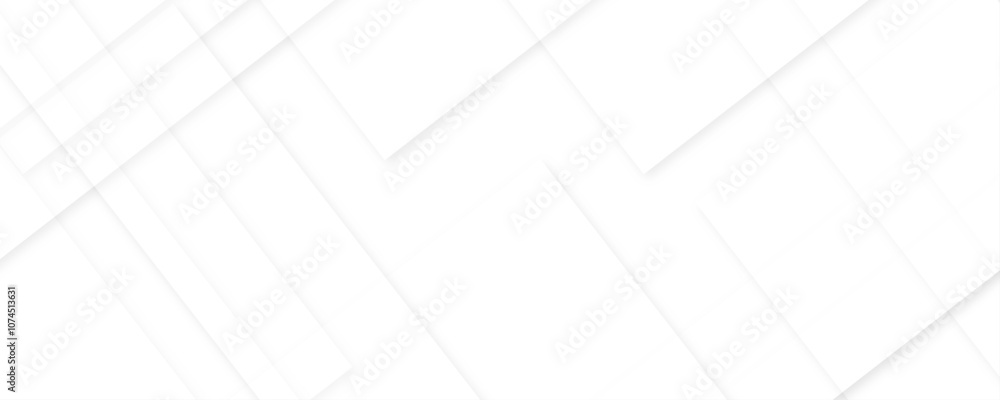 Poster abstract modern white, gray pattern geometric luxury gradient line background random square shape de