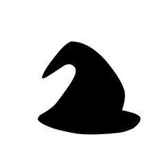 Halloween Witch Hat Silhouette