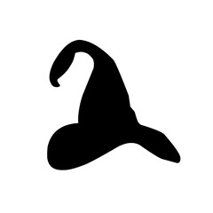 Halloween Witch Hat Silhouette