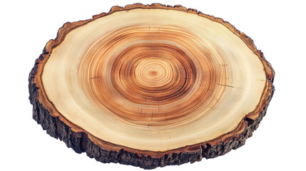 Rustic Wooden Tree Slice Ideal for Crafts and Decor