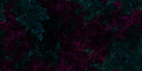 Aquamarine and pink Abstract Glowing fractal space stars digital art design vector design. Star field background Aquamarine and pink dark pink, teal and purple nebula universe. Fantastic outer view.