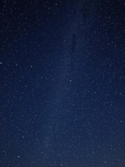 Fototapeta premium Scenic view of a starry night sky filled with countless stars, majestic, serene