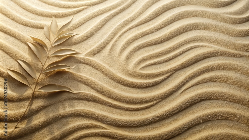 Poster Closeup of Light Beige Sand Texture Creating a Natural Background with Unique Surface Patterns for Artistic or Design Use in Photography and Digital Media