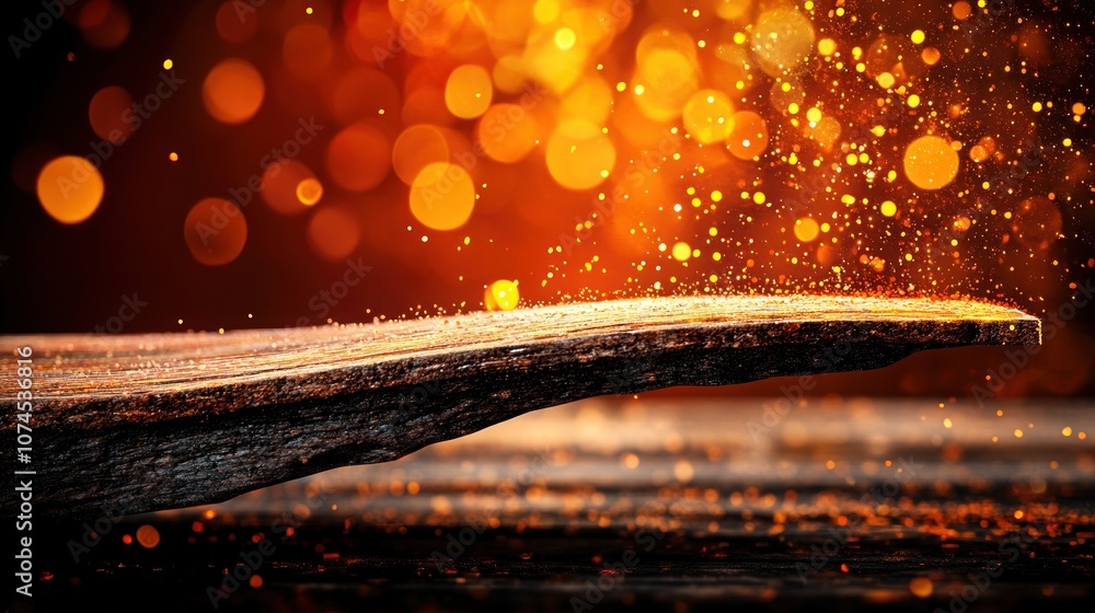 Aufkleber illuminate your space with captivating sparkling glow effects