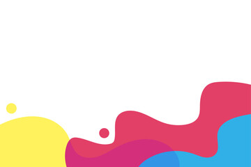 Abstract colorful background elemet. Banner template vector illustration.