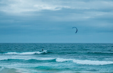 Nobbys Lighthouse is an active lighthouse established on Nobbys Head in Newcastle in 1854 to guide vessels into the Hunter River