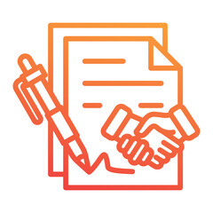 Contract Negotiation Icon